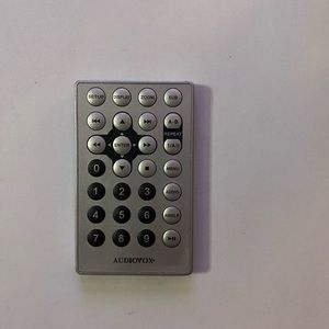 Audiovox DVD remote control tested